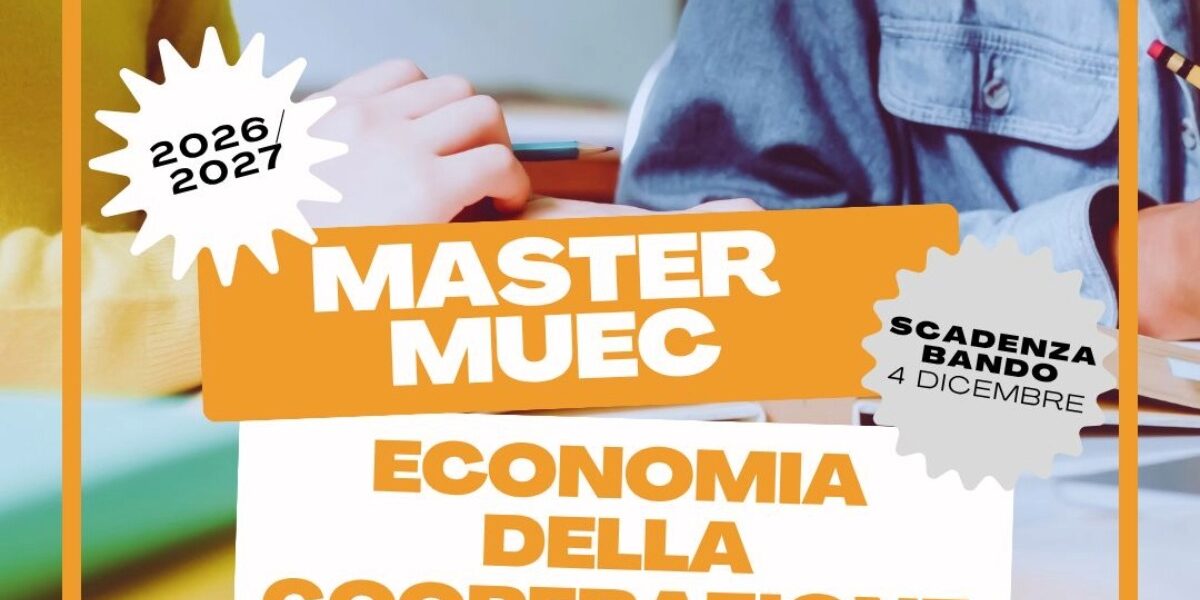 MUEC-bando-2026 Master universitario di primo livello in Economia della Cooperazione (MUEC) 2026/2027